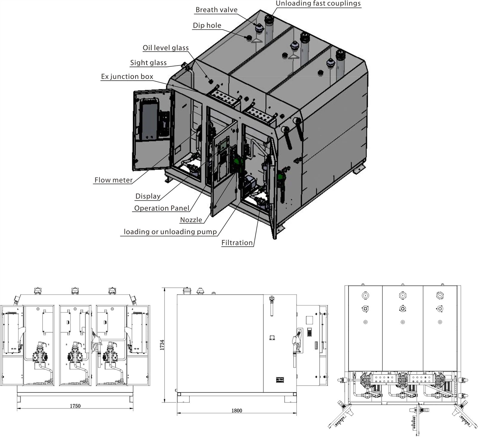 Mini Skid Fuel Station Mini Skid Fuel Station